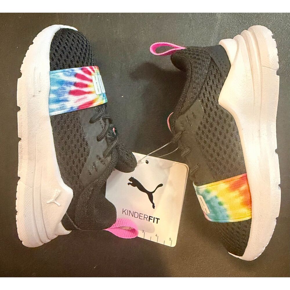 Puma Wired Run Rainbow Infant Sneakers Toddler 5c NWB